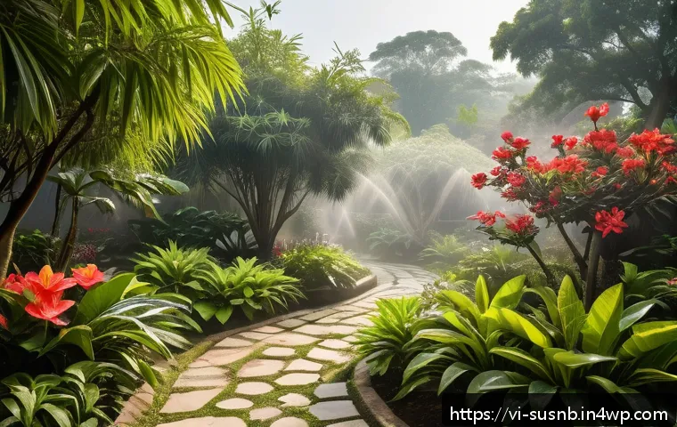 Giải pháp tưới tiêu tiết kiệm nước cho khu vườn xanh mát quanh năm 3 물 효율적인 조경 관개 시스템 관련 이미지 1